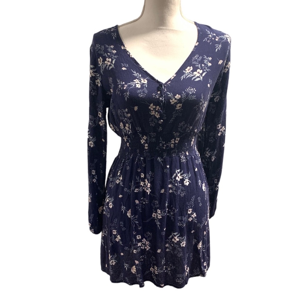 Blue Floral Dress size Small